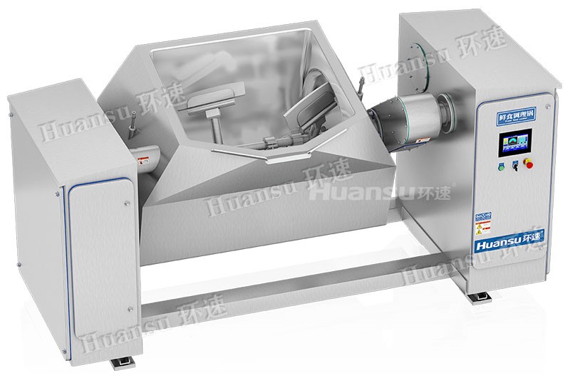 智能攪拌鍋攪拌出的藍(lán)莓果醬色澤鮮艷