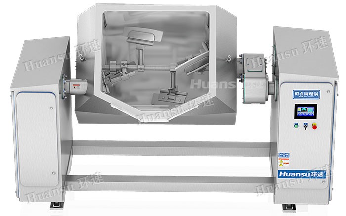 智能攪拌鍋攪拌出的藍(lán)莓果醬色澤鮮艷