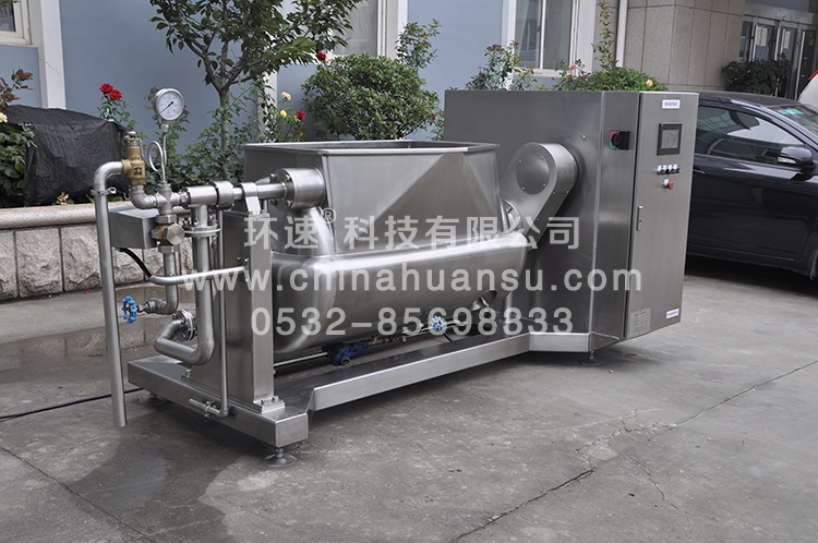 環(huán)速智能攪拌鍋WZJ-500真空偏心臥式攪拌鍋、智能化        環(huán)速科技